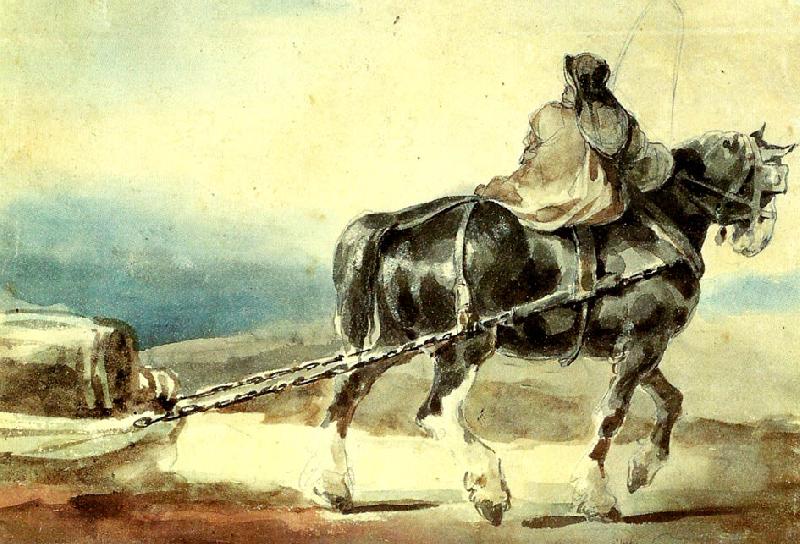 charles emile callande le cheval de halage Germany oil painting art